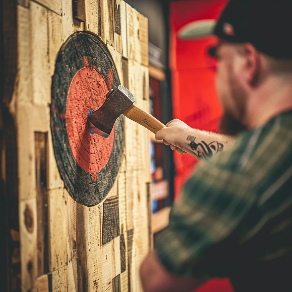 Axe throwing