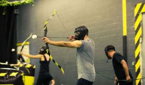 Archery arrow tag - Brainy Actz Escape Rooms Archery arrow tag