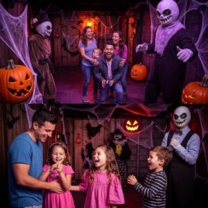 c3180c4b 1f4f 47e6 be41 8a6c1b9bd58dwebp - Brainy Actz Escape Rooms Family enjoying a friendly haunted house in San Diego, showcasing Halloween fun and safety