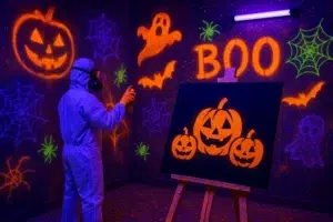 4e8484d4 2766 43d7 a36b d15dd0de6e97webp - Brainy Actz Escape Rooms Glow in the dark paint room